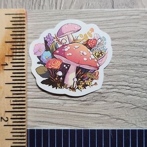 10/$10 Stickers Mushrooms Nature Fungi